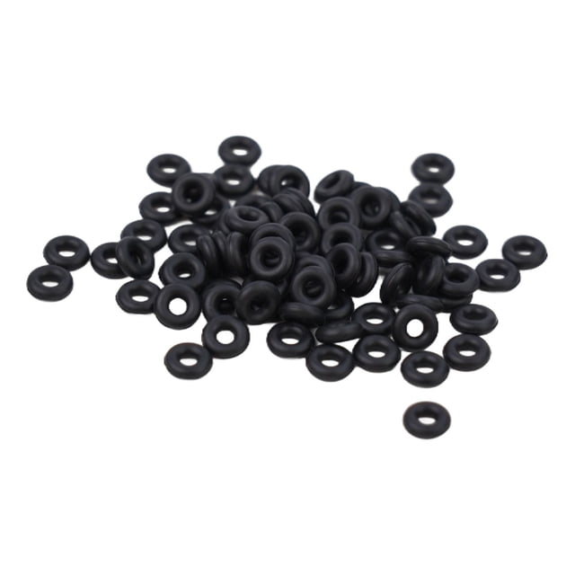 100 Pcs Carp Fishing Rigs Rings O Ring for Wacky Rigging Worms Connectors Tackle