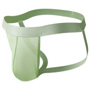 FhsagQ Underwear Underwear for Men Men's Summer Thin Transparent T Pants Showing Large Size Ice Silk Thong Men Underwear Pack Briefs Cotton Comfortsoft Men Underwear Pack Cotton Green XXL