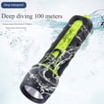 thumbnail image 4 of 8000LM Bright LED Diving Flashlight Underwater Torch Light Lamp for Camping Hiking Boating and Outdoor Adventures, 4 of 7