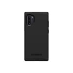 OtterBox Symmetry Series Case - Back cover for cell phone - polycarbonate, rubber - black - for Samsung Galaxy Note10+, Note10+ 5G