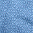 thumbnail image 1 of oneOone Velvet Medium Blue Fabric Asian Block Sewing Material Print Fabric By The Yard 58 Inch Wide, 1 of 5