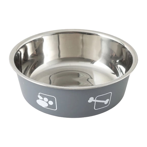 Hearth & Gear Dog Bowls Stainless Steel Dog Bowl With Non Rubber Base Durable Food Water Dishes Dog Bowls Feeder Bowl For Small Medium Dogs Cats Slow Eating Dog Bowl Dog Bowl Set Metal Dog Bowl Large