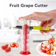 thumbnail image 1 of Oleegame 1PC Vegetable Peeler Stainless Steel Fruit Kitchen Accessories Pizza Small Grape Tomatoes Splitter Kitchen，Dining & Bar Clear, 1 of 9