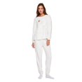 thumbnail image 1 of George Women's Plush Pajama 2-Piece Set, 1 of 6