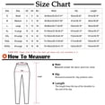 thumbnail image 4 of Chbgutlmr Womens Pants Plus Size Elastic Waist Straight Leg Loose Slit Color Block Casual Trousers Fall, 4 of 5