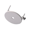 thumbnail image 2 of simhoa 1Pc 22mm/ 28mm Window Treatment Rod Ends Caps Curtain Pole Finials, White, 2 of 5
