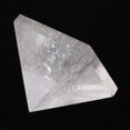 thumbnail image 1 of Elodie Natural Energy Charged Pyramid White Clear Crystals Luck Stone 5cm, 1 of 8