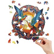 TopLLC Pool Toys, Baby Toy, Toddler Toys Creatives Animals Irregular Woodens Jigsaws Puzzle For Kids And Adults -Friendly Educational DIY Toy wooden puzzle