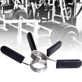 thumbnail image 3 of Xingzhi 2pcs Barbell Spring Clamps Workout Weightlifting Fitness Quick Release Weight Bar Locks Clips, 24mm, 3 of 9