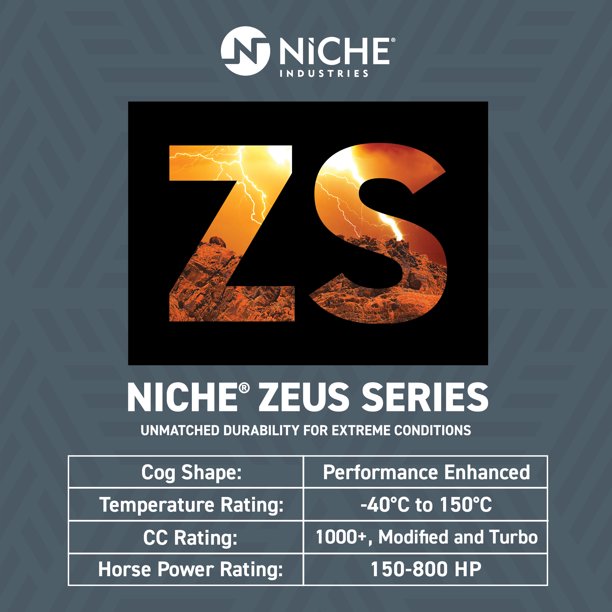Niche ZEUS Drive Belt for Polaris RZR Ranger XP 1000 4 PRO