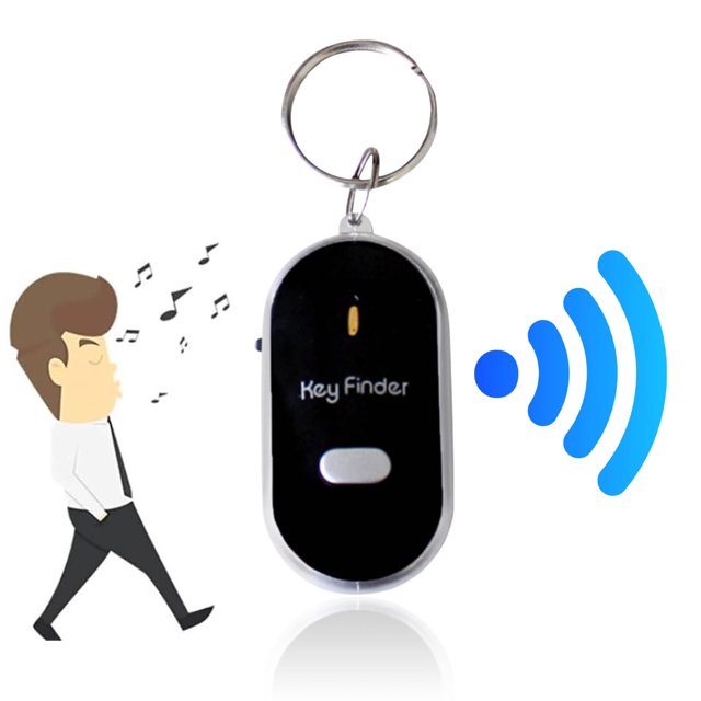 Birdeem Remote Control Car,Led Lights for Car,Keychain Led Light Torch Remote Sound Control Lost Key Finder Whistle Sound Item Key Locator Device,Remote Control Cars