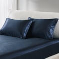 thumbnail image 4 of Ensemble de draps en satin Madison Park Essentials, 4 of 9