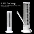 thumbnail image 3 of USB Tower Fan, Bladeless 3-Speed Quiet Fan with Night Light for Office & Home, 3 of 3