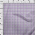 thumbnail image 2 of oneOone Silk Tabby Fabric Check Kasuri Print Fabric BTY 42 Inch Wide, 2 of 4