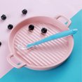 thumbnail image 4 of Baby Training Spoons, Baby Silicone Feeding Spoons 4PCS Oil Proof Comfortable Grip Appropriate Size Cleanable Soft High Temperature Resistance  For Eating, 4 of 8