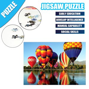 YANGHONGY Jouet Puzzle Cadeau de Noël pour adultes 1000PC Puzzle Patte