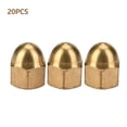 thumbnail image 2 of Acorn Nut,Brass Acorn Nut Kit Cap Nut Acorn Hex Nut Optimized for Excellence, 2 of 10