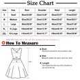 thumbnail image 3 of Ovzne Robes d'Été pour Femmes Robe Femme Unie à Manches Courtes Col Rond Aguichant Élégante Tunique de Boîte de Nuit Fête Mini Robes Robe Décontractée de Vacances Robe Grande Taille Liquidation, 3 of 7