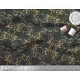 thumbnail image 2 of Soimoi Silk Fabric Filigree Damask Print Fabric by Yard 42 Inch Wide, 2 of 3