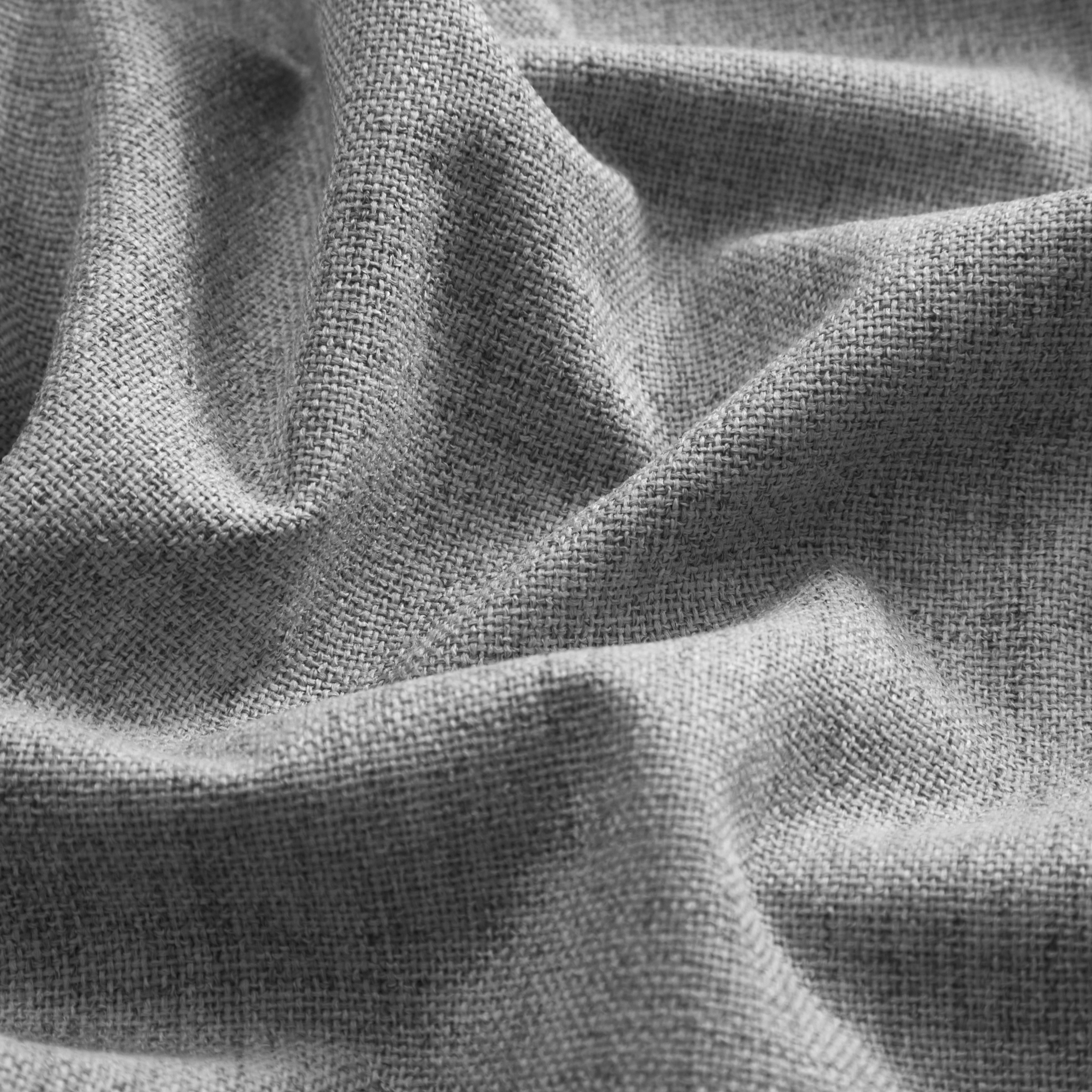 Mainstays Solid Twill Blackout Curtain Panel and Sheers, Set of 4, Soft Silver, 27.5" W x 84" L