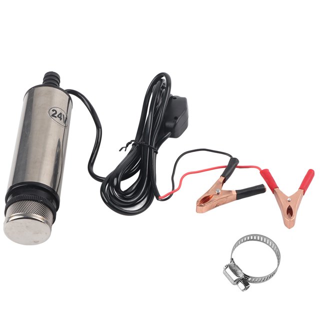 Electric Submersible Pump,DC 24V Stainless Steel Liquid Pump Water Transfer Pump User-Friendly Design