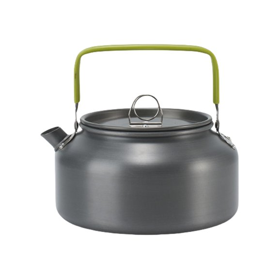 Bouilloire en Alliage d'Aluminium Extérieure Grande Capacité Portable pour Camping Cafetière de Voyage