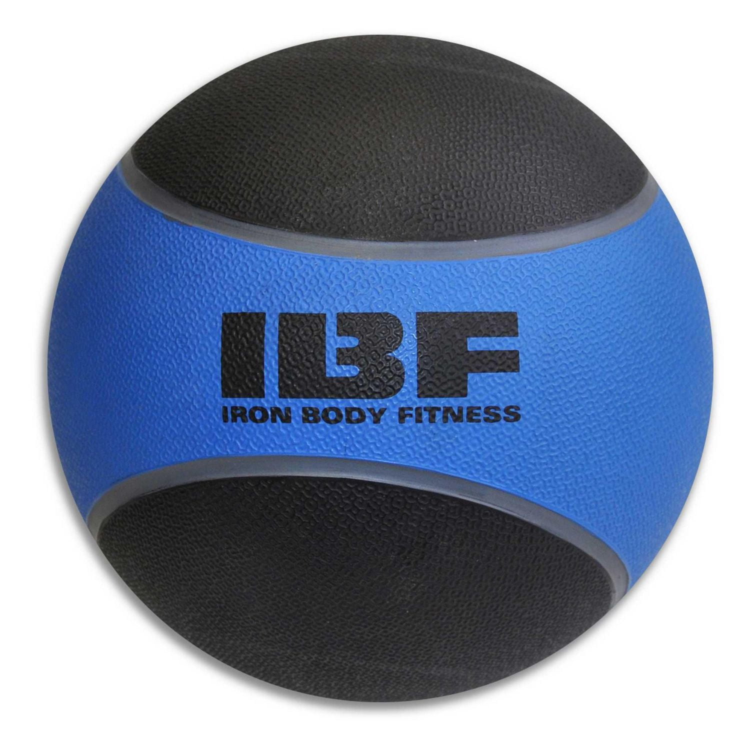 Ensemble de ballons médicinaux en caoutchouc Iron Body Fitness Deluxe, 8 lb et 15 lb