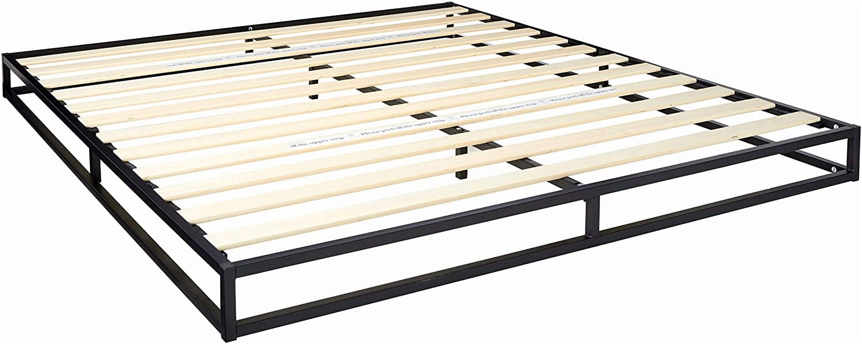 Zinus Joseph 6 inch Black Metal Platform Bed Frame