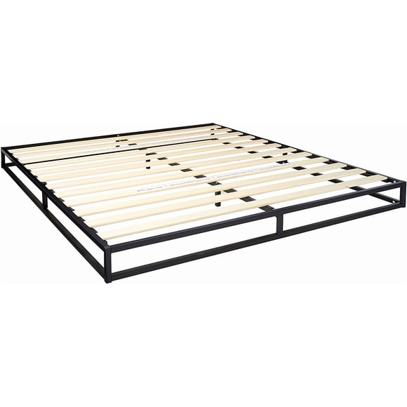 Zinus Joseph 6 inch Black Metal Platform Bed Frame