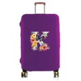 thumbnail image 1 of Travel Luggage Cover Baggage Suitcase Protector Washable Reusable Dustproof Scratch-proof Suitcase Cover Butterfly Print Pattern 8butterfly letter K S, 1 of 6