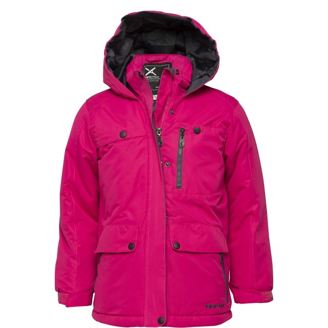 Arctix Girls Jackalope Insulated Winter Jacket, Fuchsia, X-Large