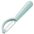 thumbnail image 1 of Maoww Stainless Steel Vegetable Peeler Potato Carrot Fruit Scraper Kitchen Gadget Peeling Tool, Light Blue, 1 of 7