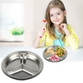 thumbnail image 2 of Baby Plates – Stainless Divided Plates For Toddlers Dishwasher ，2 Size, 2 of 9