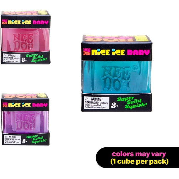 Schylling NeeDoh Nice Ice Baby - Sensory Squeeze Toy - Super Solid