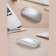 thumbnail image 4 of FlyFlise A103 Wireless Mouse 2.4GHz Laptop Mouse Mute Button with 1600DPI USB Interface Ergonomic Optical, 4 of 8