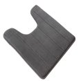 thumbnail image 1 of fastboy U-shaped Toilet Mat Water Absrobent Non-slip Elastic Skin-friendly Bathroom Rug Pad Bath Rug Showering Protection Household Home Silver Gray 50*60cm, 1 of 6