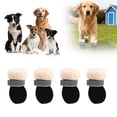 thumbnail image 3 of All Weather Protective Pet Boots with Soles and Reflective Strips for Outdoor Adventures, 3 of 5