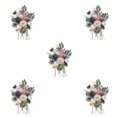 thumbnail image 3 of Wweixi Whimsical Blooms Low Maintenance Artificial Flower Collection Realistic BLUE PINK LH004 5Set, 3 of 6