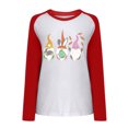 thumbnail image 4 of Daisyyozoid Nouveautés Hauts pour Femmes Joyeuses Pâques Mode Décontractée Manches Longues Chandails Imprimés pour Dames Hauts, 4 of 5