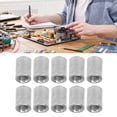 thumbnail image 3 of Écrous de Connecteur Ronds, Ensemble d'Écrous de Couplage, Pièces de Rechange pour Filetage Femelle, Taille Standard 10PCS pour l'Entretien de la Maison, 3 of 8