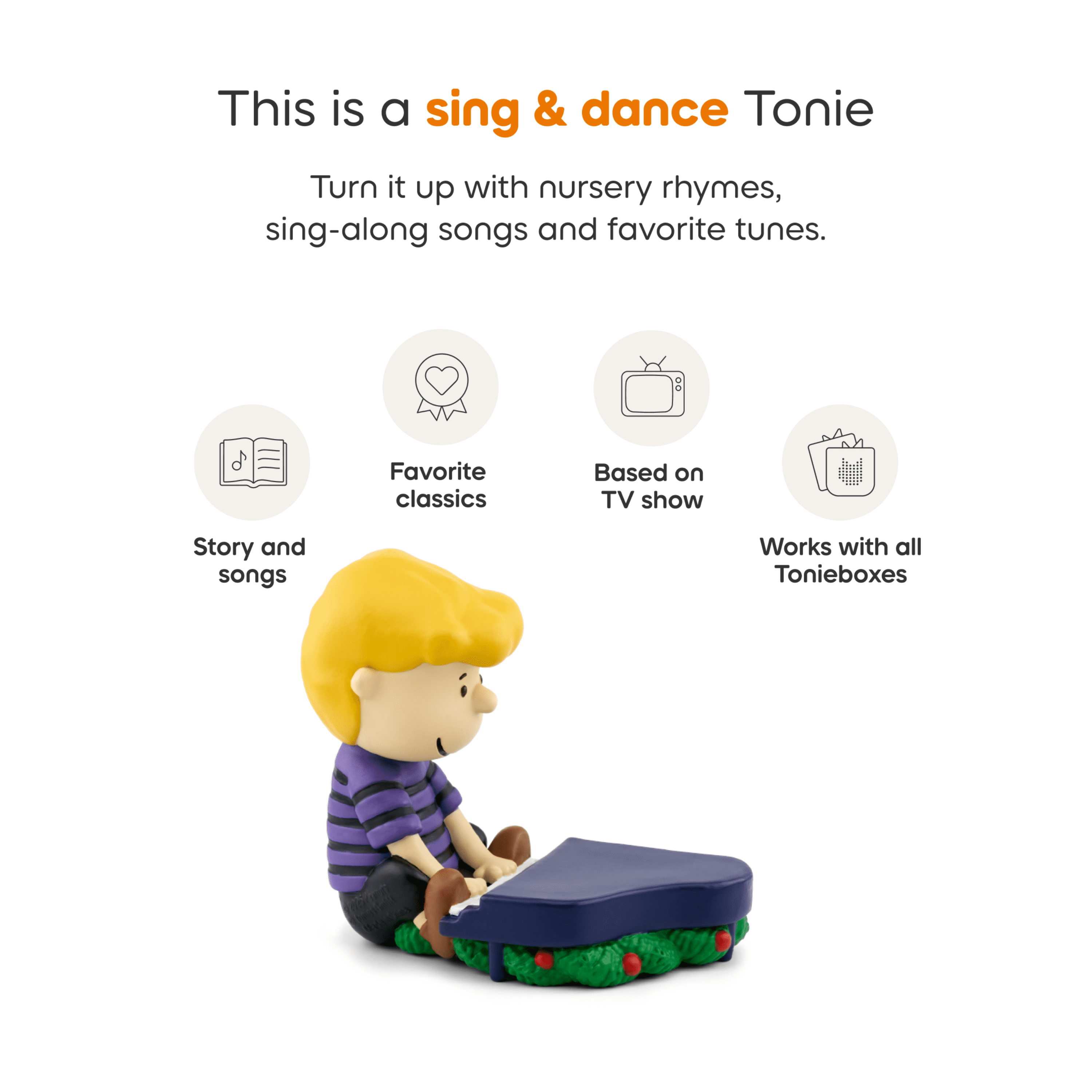 tonies Peanuts: Joyeux Noël, Charlie Brown! Figurine Audio (Anglais)