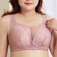 thumbnail image 4 of Clearance Sale 2025 Bra Ladies' Solid Breastfeeding Bra Front Vest Non Rim Cotton Fashion Underwear, 4 of 4