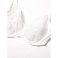 thumbnail image 3 of Freya Womens Hero Underwire Side Support Balcony Bra, 34J, White, 3 of 3