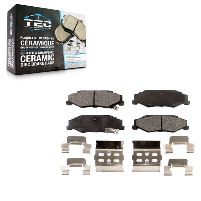 TEC Rear Ceramic Disc Brake Pads TEC-732 for Car Chevrolet Corvette Cadillac XLR
