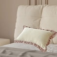 thumbnail image 4 of EGNMCR Ruffle Fall And Winter Thickened Milk Flannel Pillowcase Warm Pillowcase Cotton Pillowcase, 4 of 6