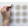 thumbnail image 2 of Darling Souvenir MADE WITH LOVE Rustic WoodTheme - 2" CustomStickersPremium 80 Self-AdhesiveRoundLabels, Personalized Wedding Party FavorStickers/RoundEnvelope Seal, 2 of 6