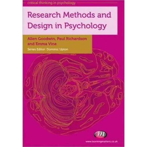 Research Methods and Design in Psychology (Critical Thinking in Psychology Series)