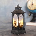 thumbnail image 1 of YIMWNYI Halloween Mini Lantern – Battery Operated LED Lantern for Home Décor, Portable Decorative Lantern for Table Centerpieces, Indoor & Outdoor Use, Hanging Light for Halloween Decorations, 1 of 6