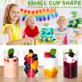 thumbnail image 3 of 50 Pcs Tasses à Dessert avec Cuillères 80ML/2.7oz Tasse à Apéritif Inclinée Mini Tasses à Parfait Transparentes Réutilisables en Plastique Tasse à Mousse Empilable Tasse à Puddings pour Fête à la Maison Dessert, 3 of 9