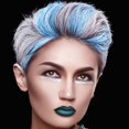 thumbnail image 4 of Halloween Expressions Colored Hair Spray - BLUE - 1.01 fl oz, 4 of 5